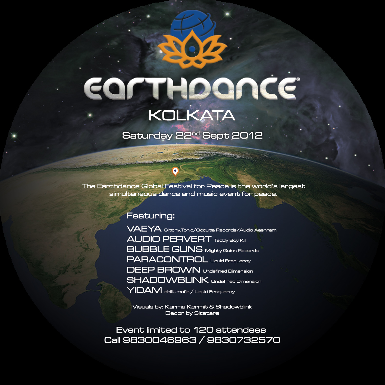 Earthdance Kolkata: 22 September 2012