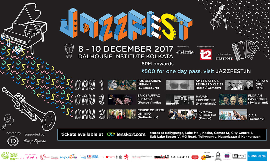 Jazzfest: 8 to 10 December 2017